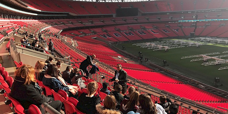 A tour of Wembley Stadium