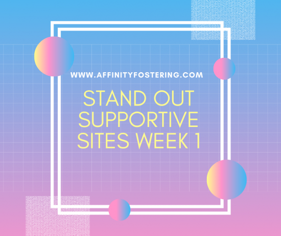 Stand Out supportive sites this week - Starting 23rd March 2020