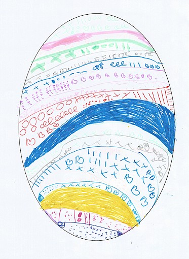 Easter Colouring 2020! - Egg 12