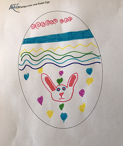 Easter Colouring 2020! - Egg 3