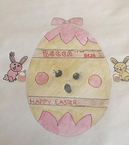 Easter Colouring 2020! - Egg 6