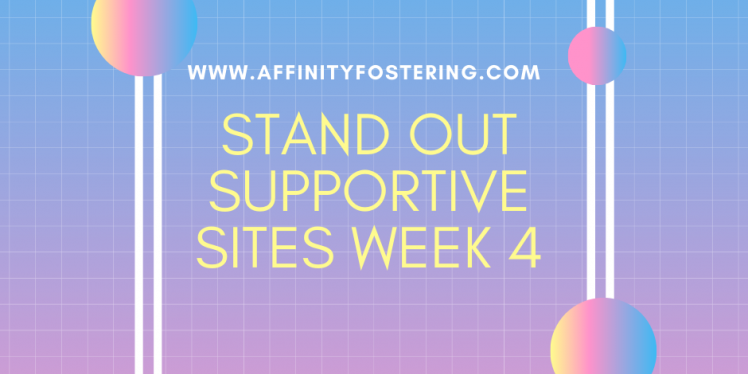 Stand out supportive sites this week - Starting 13th April 2020