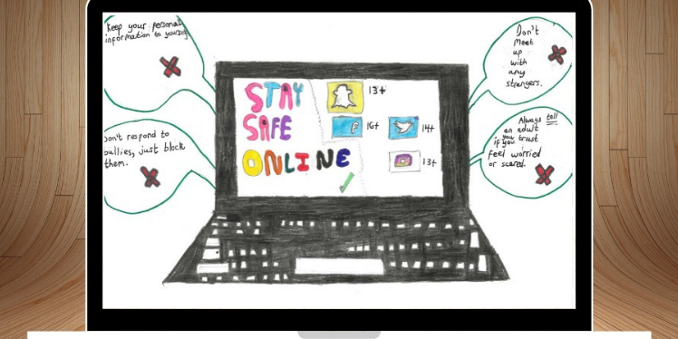 Great Posters from our young people for Internet Safety Day!